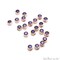 Cubic Zirconia Crystal Round 8mm Jewelry Pendant Charm, Gemstone Bracelet Charm, GemMartUSA (50607)